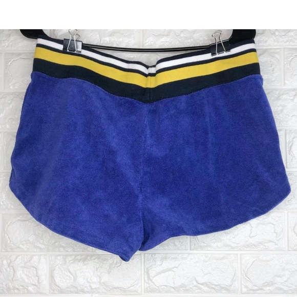 Nike Royal Blue Terry Cloth Shorts Size M - Picture 3 of 4